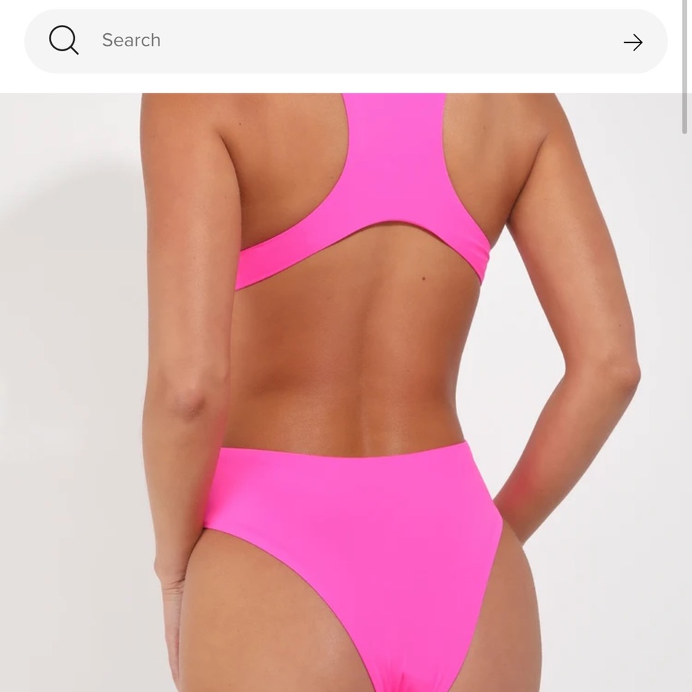 Paradise Forever Hot Pink Cutout Cheeky One-Piece Swimsuit